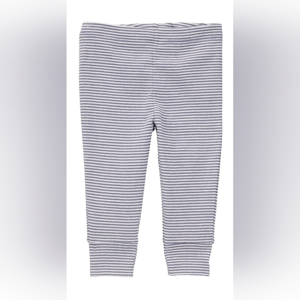 New Carter's 3 piece set onesie, pants and sleeper boys Sizes 6M,12M,& 18M - Picture 3 of 4